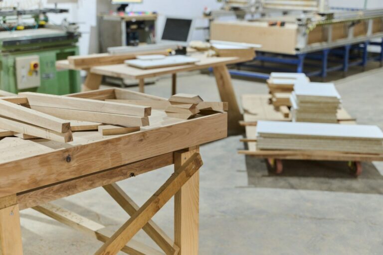 Vecteezy Interior Of Wood Processing