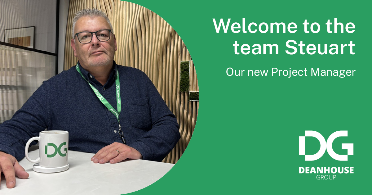 Welcome to the team Steuart banner with image.